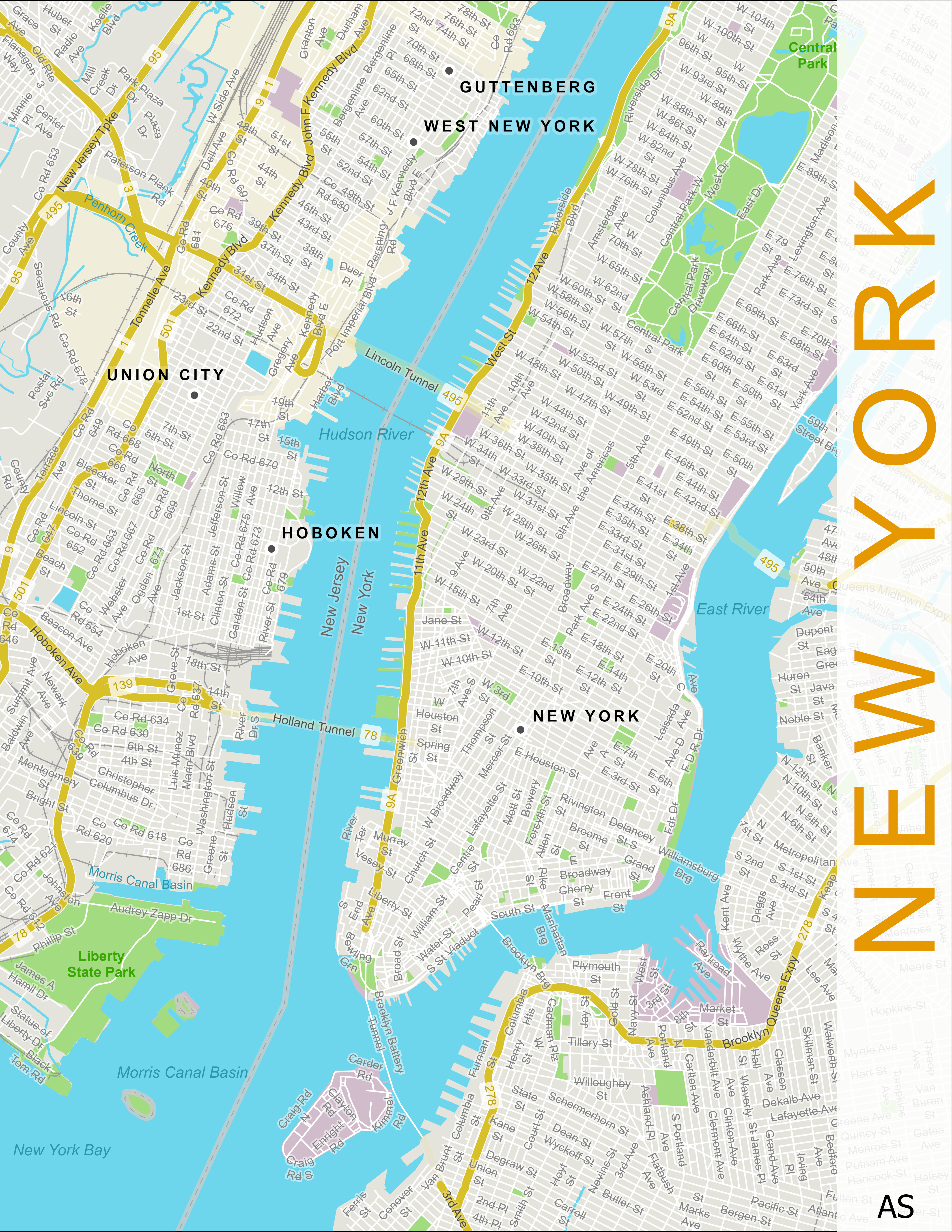 Cartographic labeling demonstration